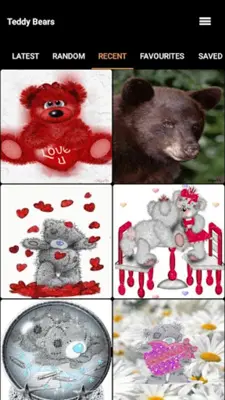 Teddy Bears GIF android App screenshot 3