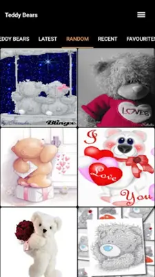 Teddy Bears GIF android App screenshot 4